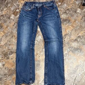 Cowgirl Tuff 29x33 mid rise. Boot cut